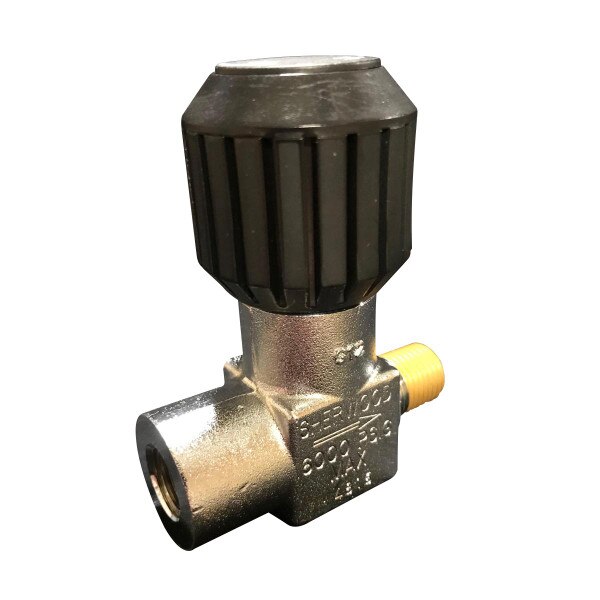 300100 High Pressure Line Valve 6000PSI Breathing Air Systems